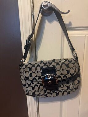 Coach Soho Signature Jacquard Shoulder Bag